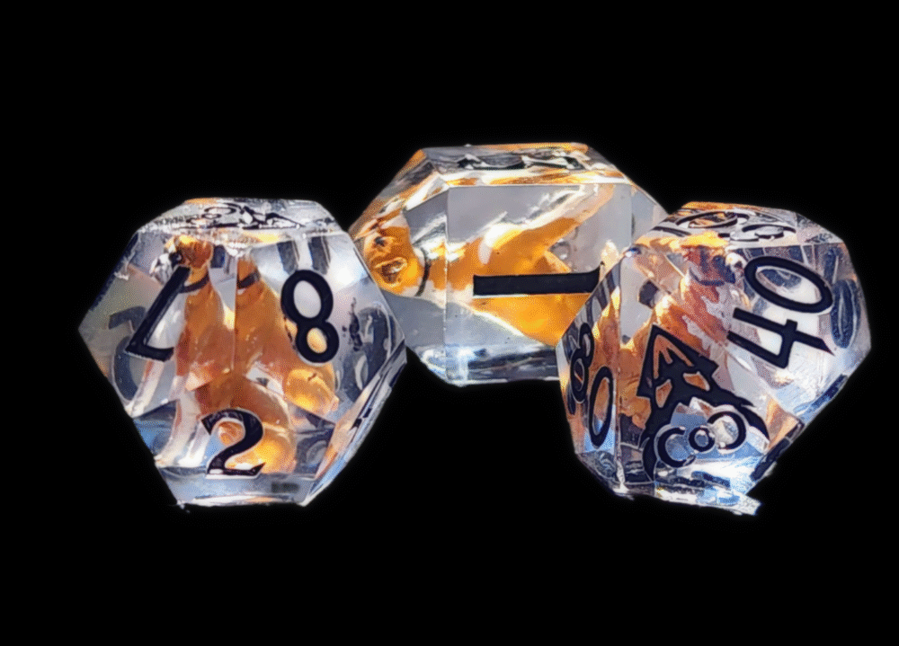 Custom Pet inspired dice set - Image 2