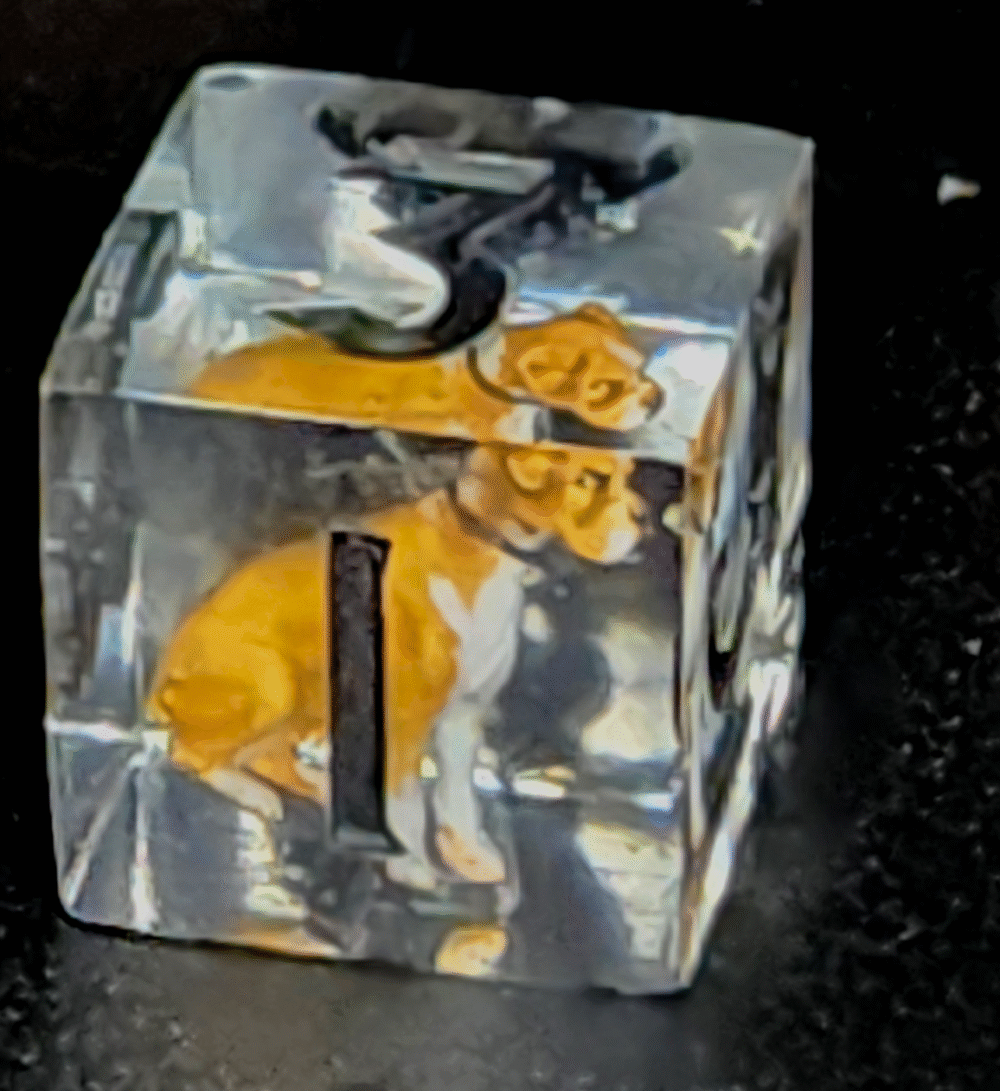 Custom Pet inspired dice set - Image 4