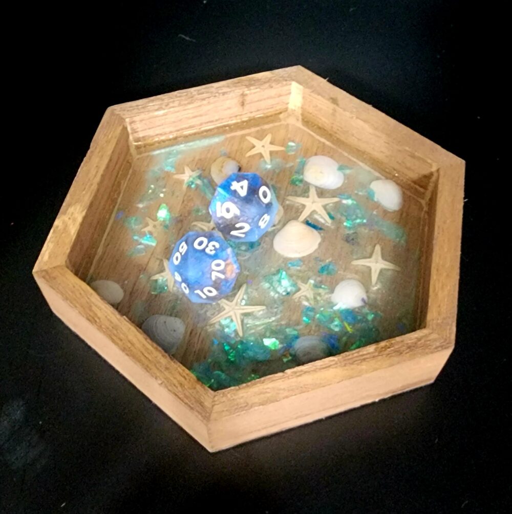 Ocean’s Embrace Dice Tray - Image 2