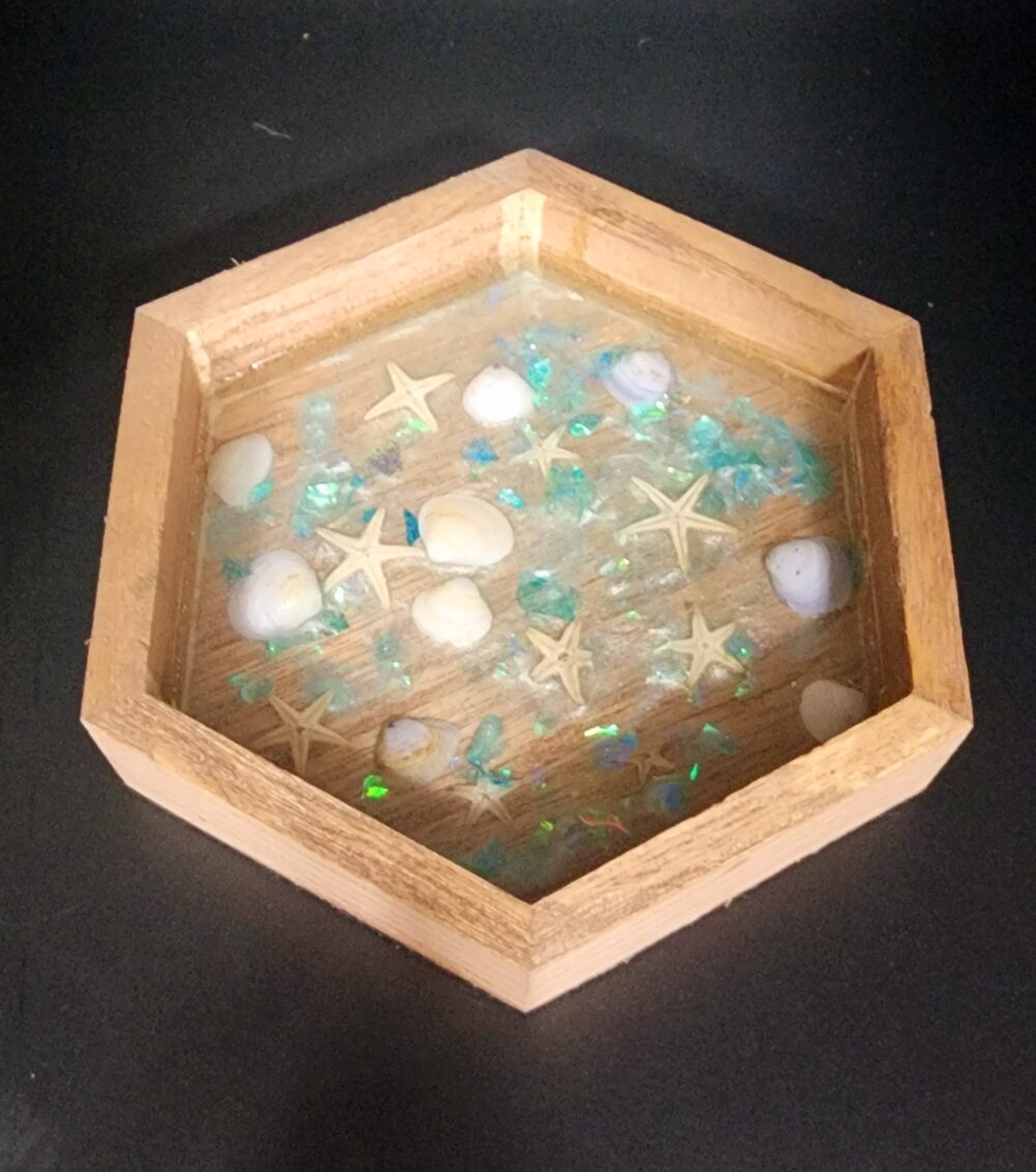 Ocean’s Embrace Dice Tray