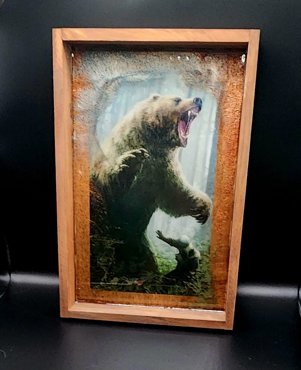 Bear of the Wilds Dice Tray