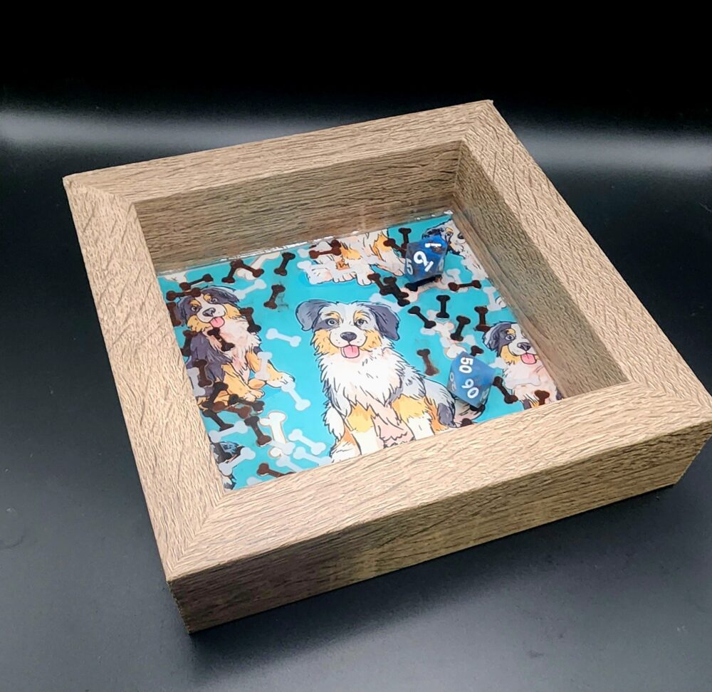 🐾 “Aussie Roll” Dice Tray