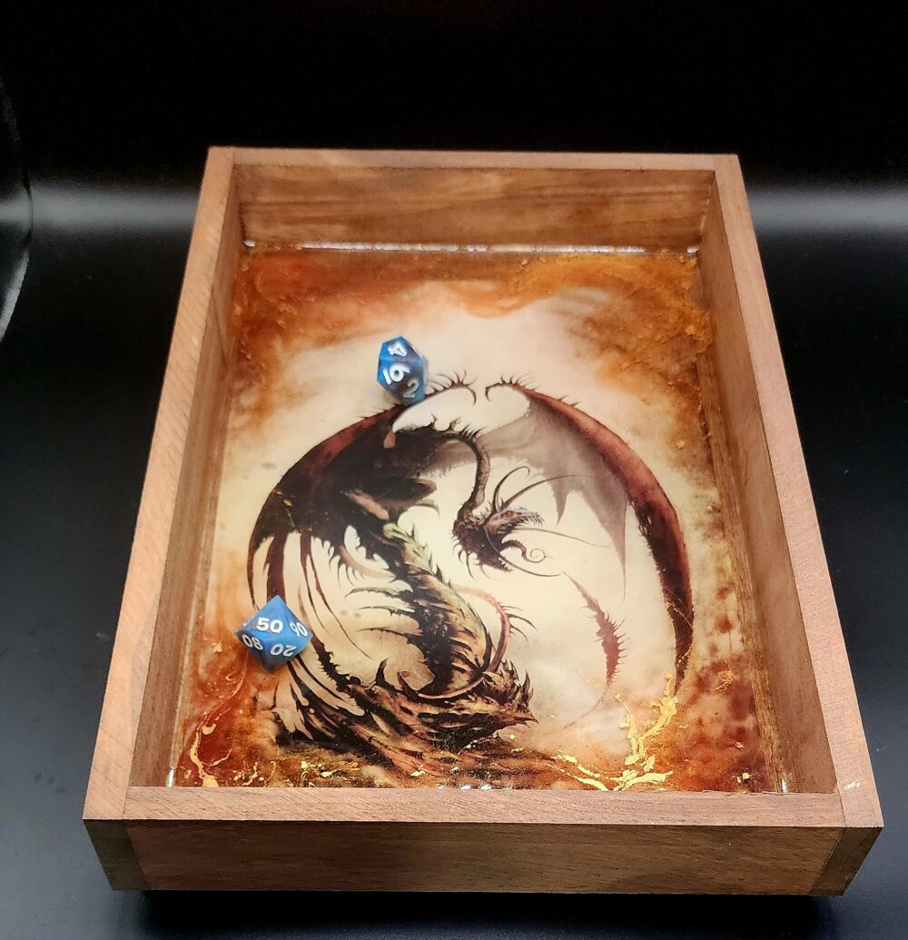 “The Jabberwocky” Dice Tray - Image 2