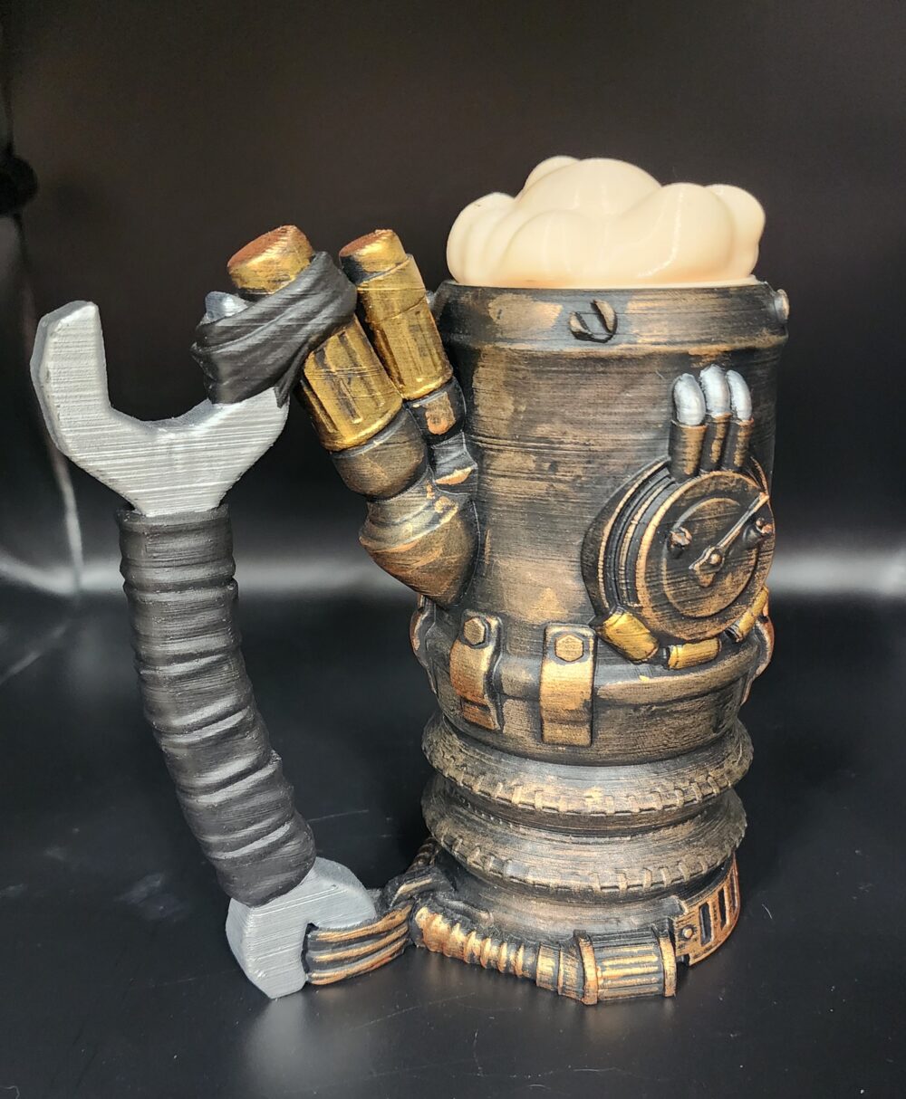 Steampunk Engineer’s Tankard - Image 3