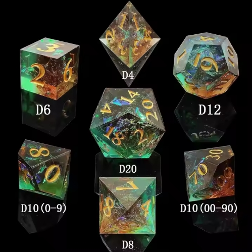 Eldergleam Dice Set 39 - Image 3