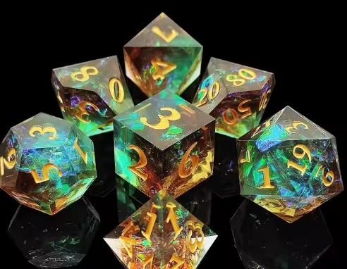 Eldergleam Dice Set 39 - Image 2