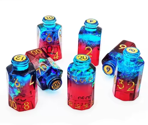 Potion Bottle Resin Dice Set - Image 2