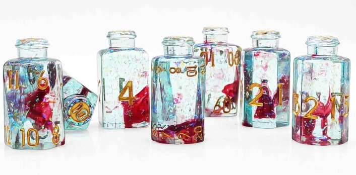 Potion Bottle Resin Dice Set - Image 4