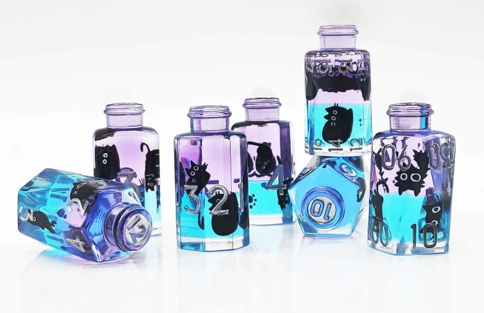 Potion Bottle Resin Dice Set - Image 3